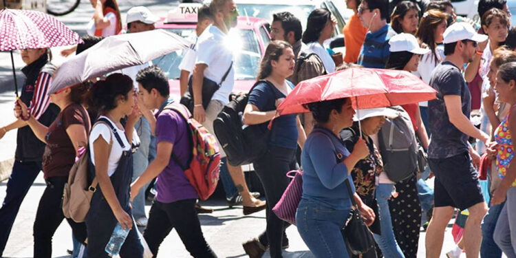 Intenso calor en noroeste y sur del país y lluvias muy fuertes en otras regiones