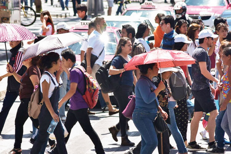 Intenso calor en noroeste y sur del país y lluvias muy fuertes en otras regiones