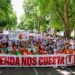 Miles protestan en España por alto costo de las rentas