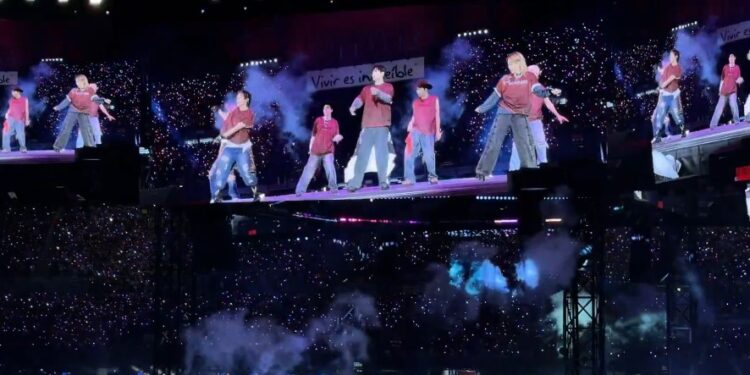Éxito rotundo de BTS en su primer concierto en CDMX