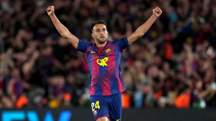 Barcelona se proclama Campeón de la liga española al vencer 2 a 0 al Real Madrid