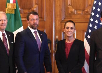 Reunión clave entre presidenta Sheinbaum y secretario de Seguridad Interior de EU