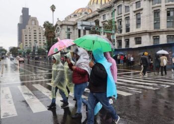 Activan alerta amarilla por lluvia y granizo en la CDMX