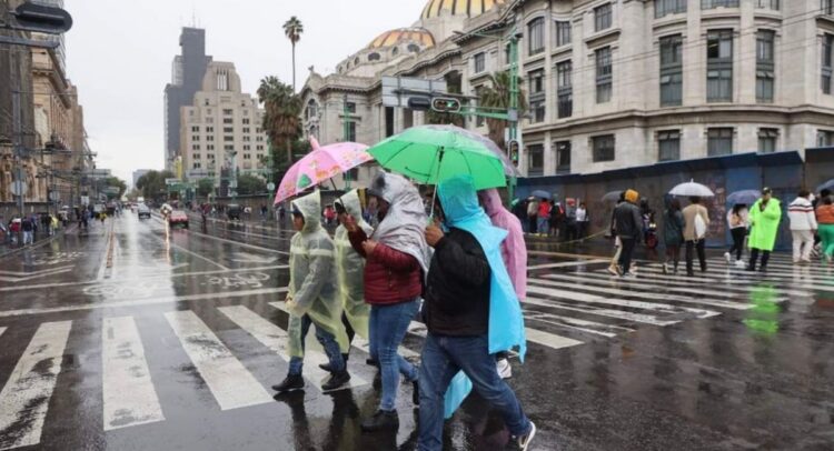 Activan alerta amarilla por lluvia y granizo en la CDMX