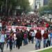 La CNTE colapsa Reforma, Av. Insurgentes y alrededores de embajadas en Polanco