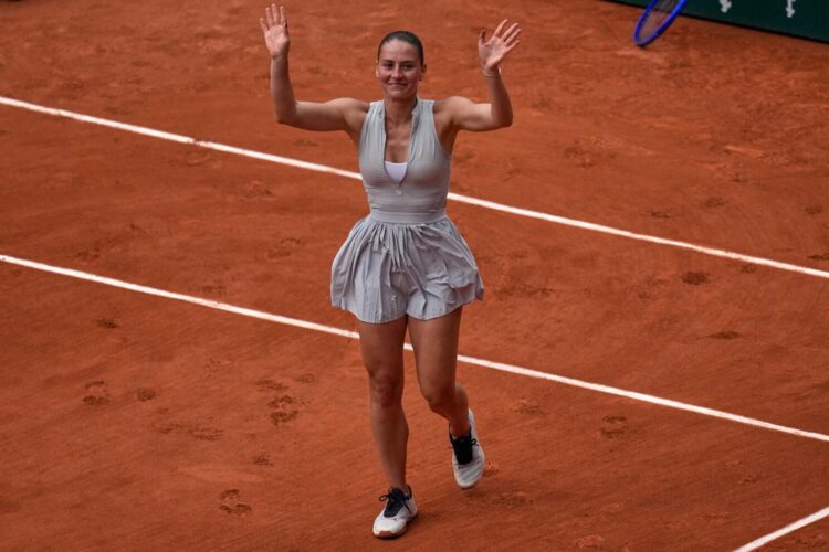 Sorpresa en Roland Garros, Marta Kostyuk derrotó a la cuatro veces campeona Iga Swiatek