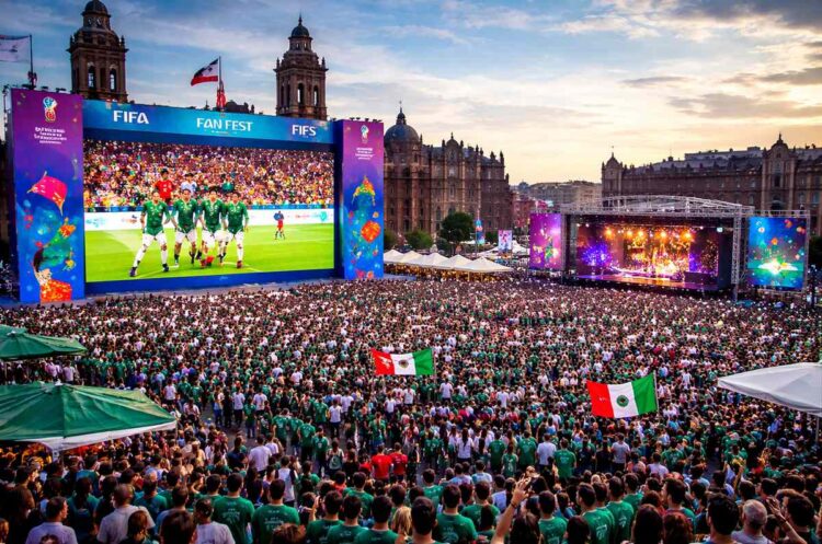 Partidos gratis en las 16 alcaldías en los Fan Fests, a través de pantallas gigantes