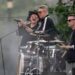 U2 graba video en calles del centro histórico de CDMX, solo los disfrutan fans