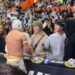 Cuatro BTS disfrutan de las luchas en la CDMX