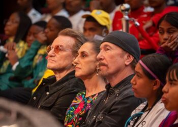 U2 y la presidenta Claudia Sheinbaum, ¿Habrá concierto gratuito en el Zócalo?