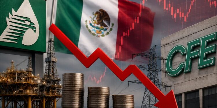 S&P alerta bajo crecimiento y presión por deuda pública en México