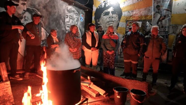 De hogar de Maradona a comedor comunitario donde hoy se combate el hambre