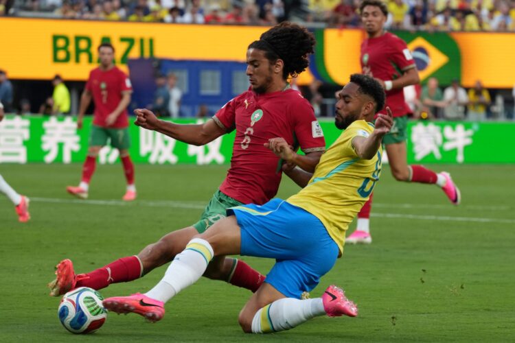 Brasil no pudo con Marruecos, 1 a 1