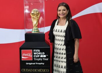 Ya está en la CdMx, la Copa del Mundo, que se disputará a partir del 11 de junio