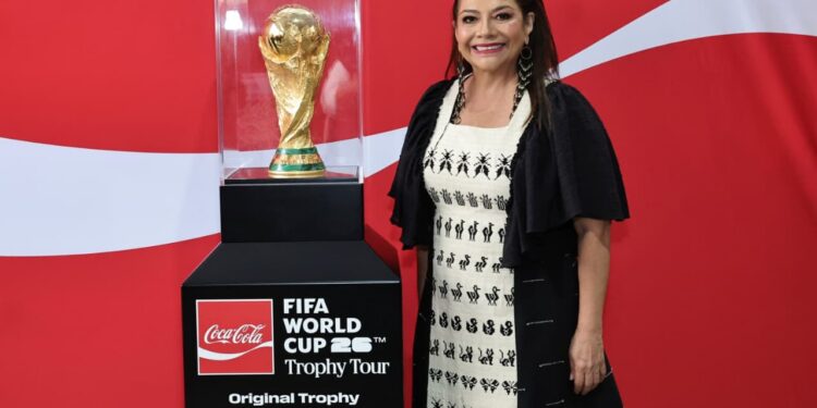 Ya está en la CdMx, la Copa del Mundo, que se disputará a partir del 11 de junio