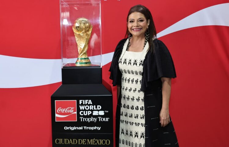 Ya está en la CdMx, la Copa del Mundo, que se disputará a partir del 11 de junio