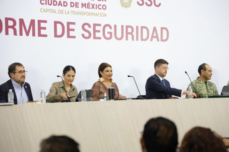 Resalta Clara Brugada reducción de 33% en Delitos de Alto Impacto en la Ciudad de México