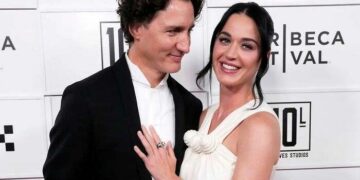 ¡Que viva el amor! Katy Perry debuta en la alfombra roja con Justin Trudeau