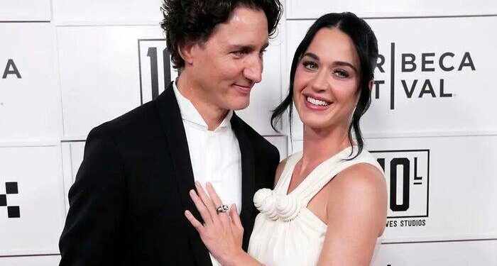¡Que viva el amor! Katy Perry debuta en la alfombra roja con Justin Trudeau