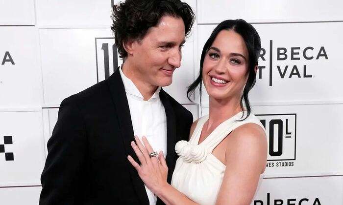 ¡Que viva el amor! Katy Perry debuta en la alfombra roja con Justin Trudeau