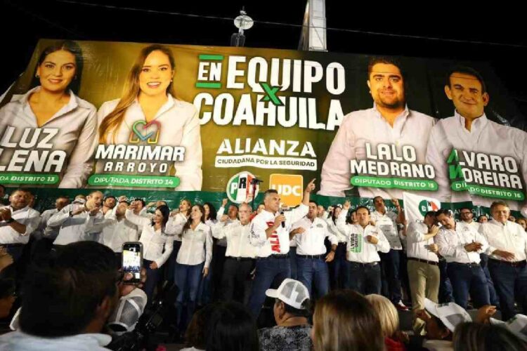 Aplasta PRI a Morena, gana las 16 diputaciones en disputa en Coahuila