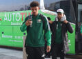 Reciben con mariachi a los “Bafana Bafana”, primer rival de México en el Mundial