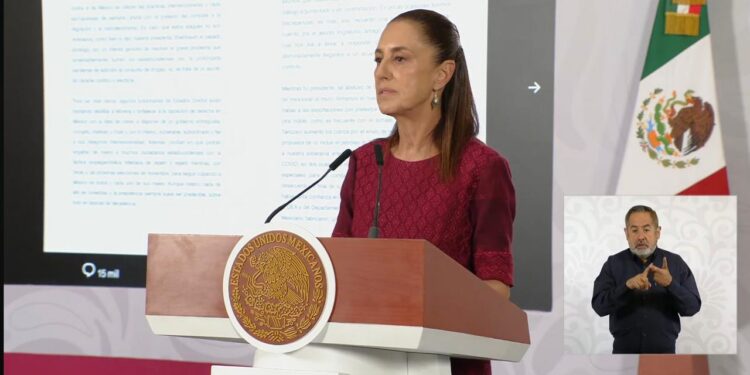Agradece Sheinbaum apoyo del expresidente AMLO