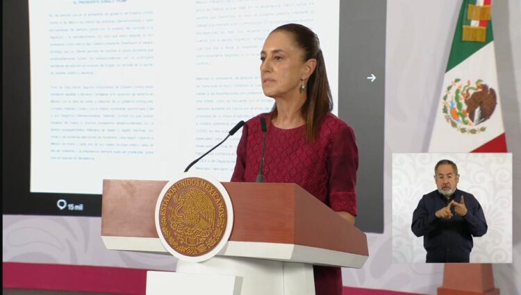 Agradece Sheinbaum apoyo del expresidente AMLO