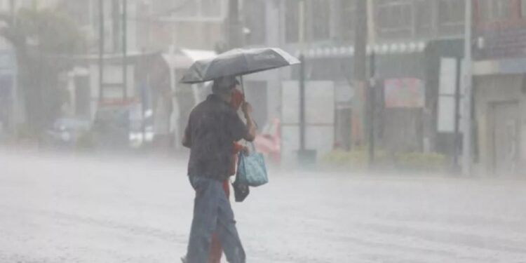 Alerta naranja y amarilla por lluvias y granizo en diversas alcaldías