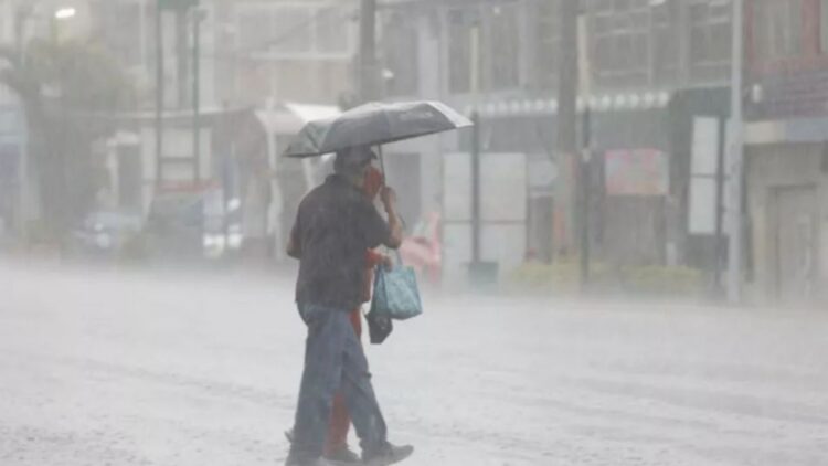 Alerta naranja y amarilla por lluvias y granizo en diversas alcaldías