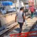 Falla en el tren ligero obliga a usuarios a caminar sobre las vías