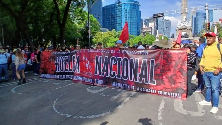 “Boicot al Mundial” amenaza la CNTE; inicia huelga nacional