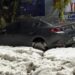 Azota fuerte tormenta con granizo en Cuajimalpa y Huixquilucan