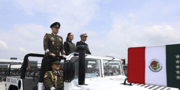 La Guardia Nacional está haciendo historia, destaca la presidenta en el 7° aniversario