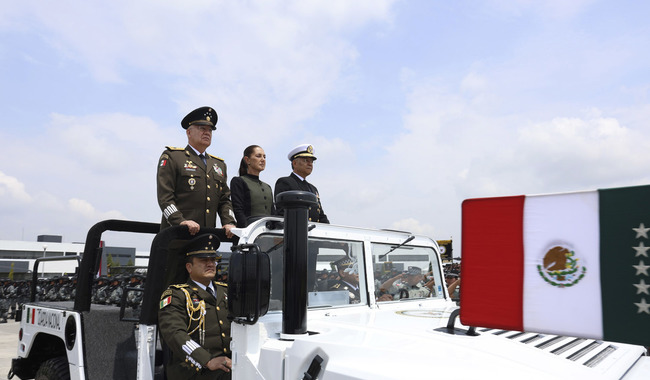 La Guardia Nacional está haciendo historia, destaca la presidenta en el 7° aniversario