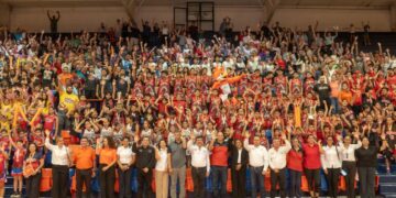 El rector Dámaso Anaya consolida el éxito de la primera Copa UAT de Básquetbol