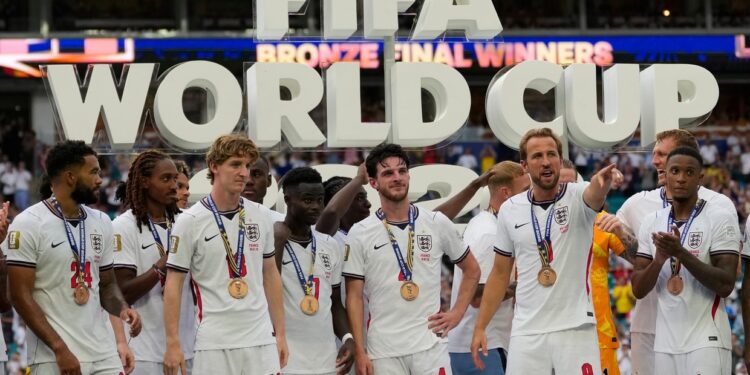 En gran partido Inglaterra se queda con el tercer lugar del Mundial 2026, al vencer 6-4 a Francia