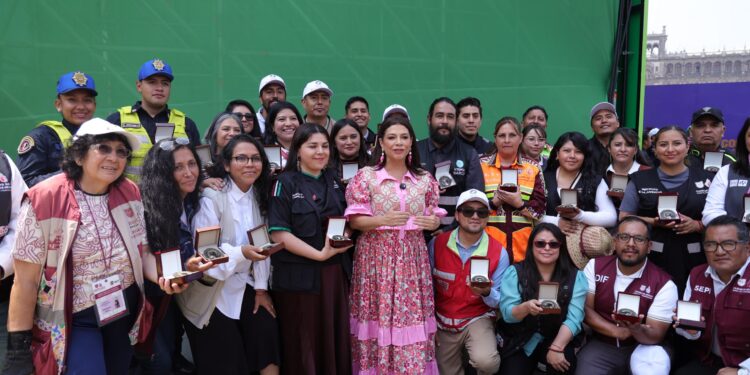 Reconoce Brugada a más de 40 mil servidores públicos, que hicieron posible una gran fiesta mundialista