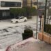 Fuertes lluvias y caída de granizo en varias alcaldías de CDMX