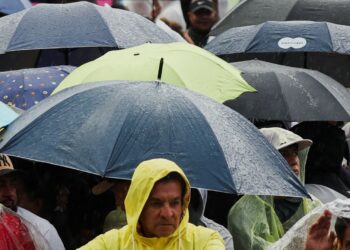 Prevén lluvias fuertes por la tarde para el partido México vs Inglaterra