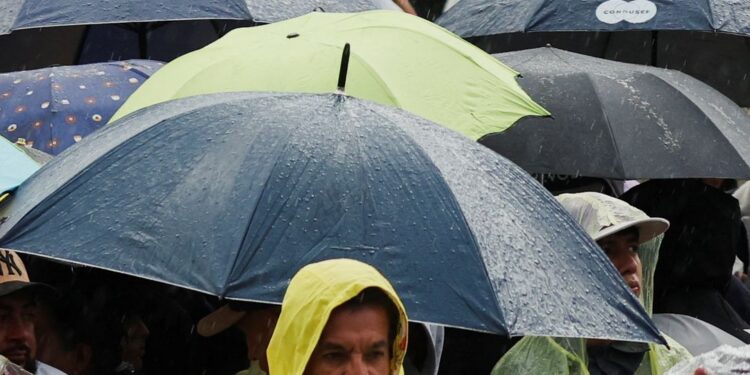 Prevén lluvias fuertes por la tarde para el partido México vs Inglaterra