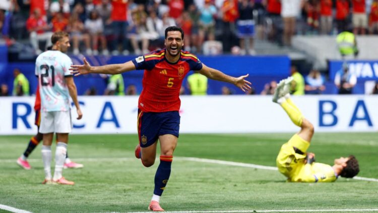 España 2-1 a Bélgica, va a semifinales contra Francia