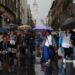 Jueves caluroso en la Ciudad de México, con lluvias fuertes, granizo y actividad eléctrica