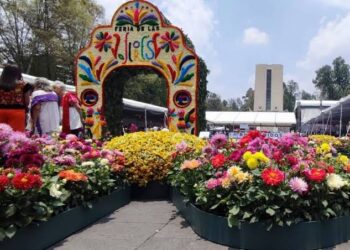 Inicia la Feria de las Flores San Ángel 2026, en la alcaldía Álvaro Obregón