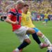 Noruega deja fuera a Brasil 2-1, enfrentará a México o Inglaterra