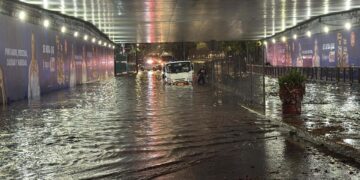 Llueve en toda la Ciudad, 16.9 millones de metros cúbicos; activan alerta roja y naranja