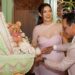 Marc Anthony y Nadia Ferreira en las nubes con su hija Myla