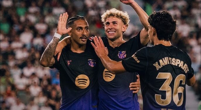 Barcelona se estrena en la liga a lo grande, vence a domicilio al Elche 5 a 0