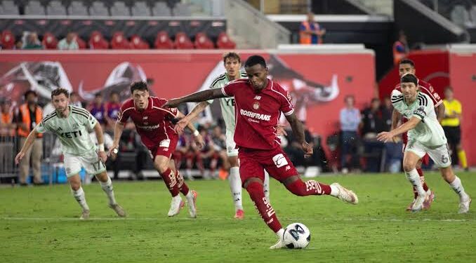 Semifinales de la Leagues Cup a la mexicana, Toluca 2-0 Austin, América 2-0 Columbus
