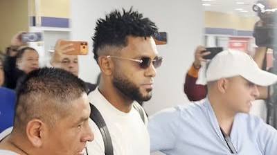 Ya esta en México Miguel Borja, nuevo refuerzo del América